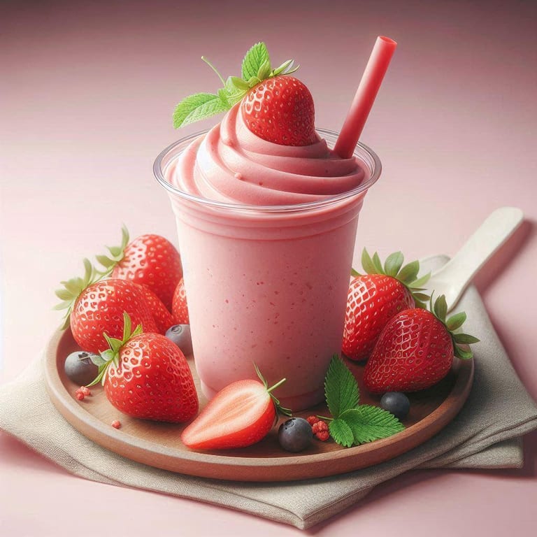 Strawberry Smoothie Delight