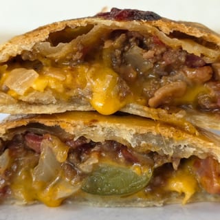 Bacon Burger Empanada