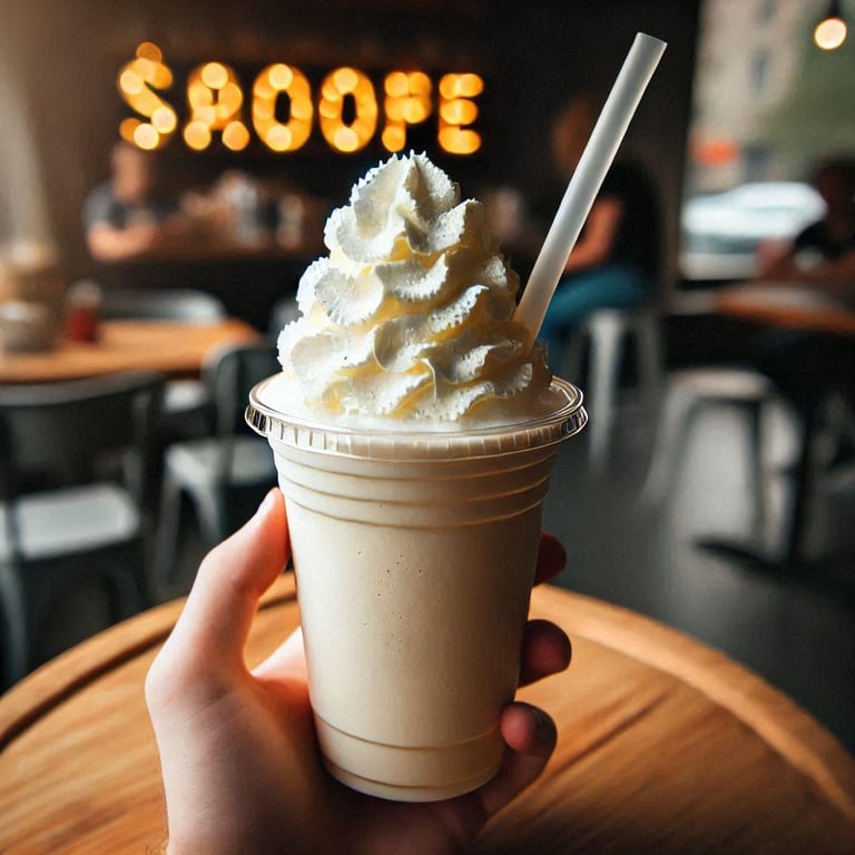Indulge in Our Creamy Vanilla Milkshake